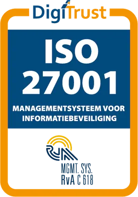 DigiTrust ISO27001 keurmerk