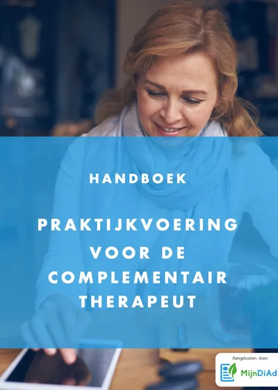 Boekomslag: praktijkvoering voor therapeuten